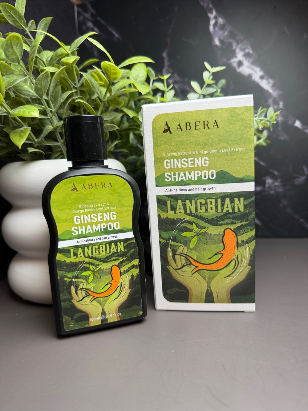 Ginseng Shampoo for Men - Green